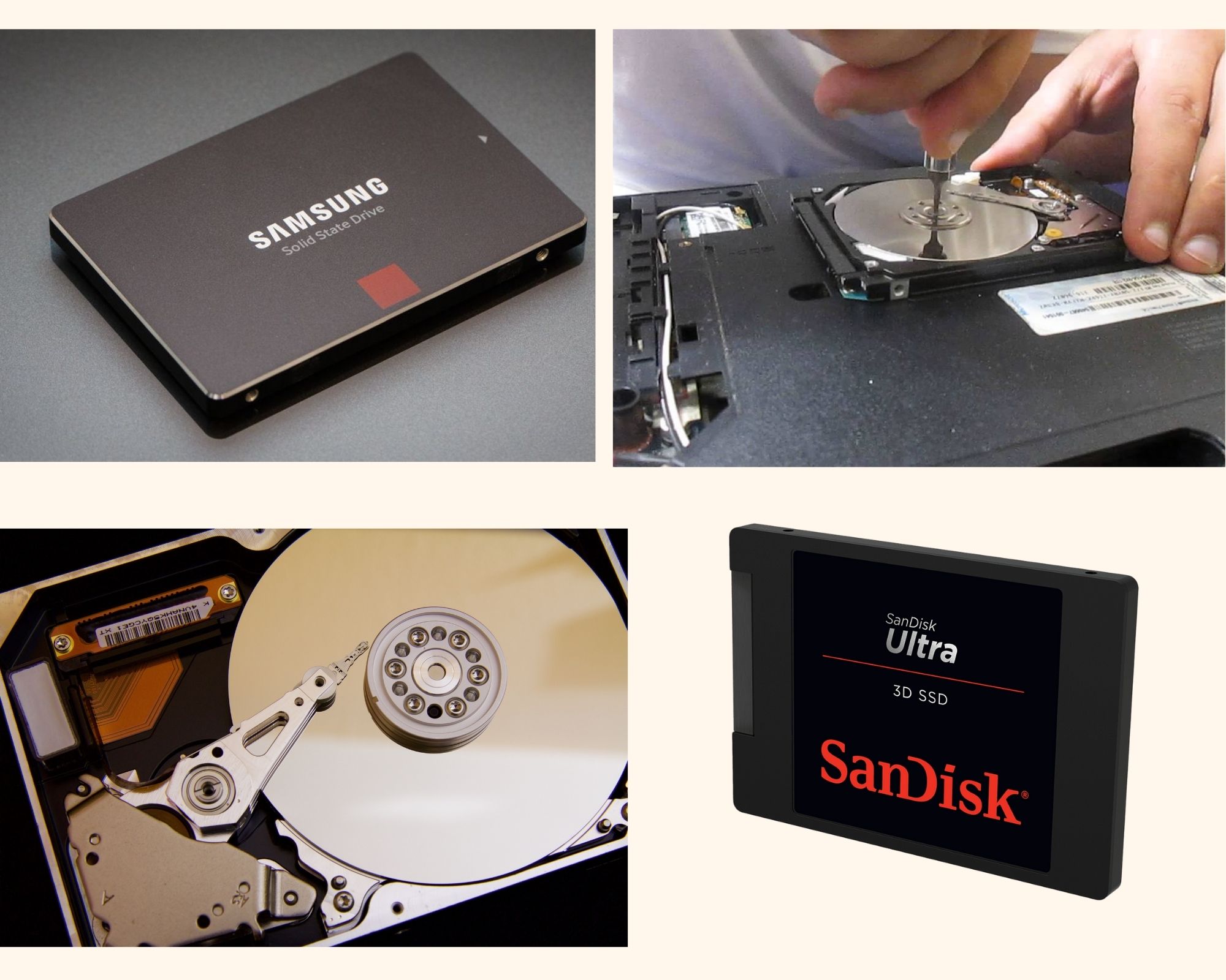 Storage Upgrade hard drive repair